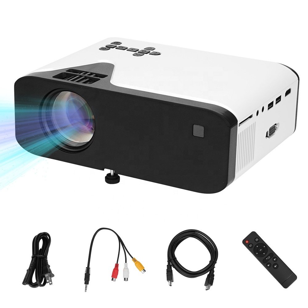 UB20 Portable Mini Projector - 1080P LCD with 30000 Hours Lamp