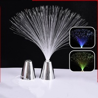 Lampe ciel étoilé à fibres optiques, lumière LED à 7 couleurs changeantes, centre de table décoratif pour mariage, anniversaire, fête, Noël