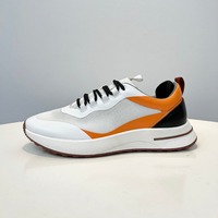 Chaussures basses en tricot tendance et vintage pour hommes, chaussures décontractées plates et élégantes de marque de haute qualité pour hommes