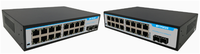 16 port sakelar jaringan Gigabit dengan POE untuk CCTV proyek grosir dari produsen