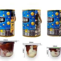 Prix usine en gros Star Cup 1000g petite tasse chocolat tasse Sandwich Biscuit baril collations pour enfants
