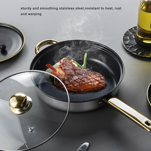 Factory Hot Selling 12PCS Kitchenware <b>Sets</b> 201 Stainless Steel Non-Stick Kitchen Cooking Pot <b>Set</b> Non Stick <b>Cookware</b> <b>Set</b> - Product Image 4