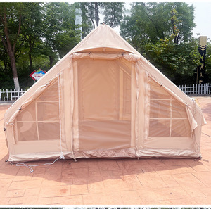 Carpa Inflable Grande para Acampar, Carpa de Algodón para Exteriores, Familiar, Impermeable, Personalizada, Hermética - Product Image 4