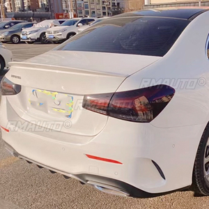 Aileron arrière de coffre style A@M-G pour Mercedes Benz Classe A V177 Berline A180 A200 A250 2018 2019 2020 2021 Noir - Product Image 5