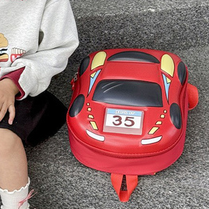 Zaino per Bambini 3D in EVA Rigido a Forma di Auto Cartone Animato, Ideale per la Scuola Materna e l'<span class=keywords><strong>Asilo</strong></span> - Product Image 4