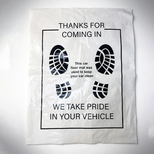 500 pièces de protège-tapis de sol jetables pour voitures, en papier robuste - Product Image 3