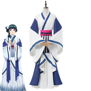 Medicine House Girl's Whisper Cosplay Drug Girl Cat Traje azul y blanco Anime Personaje Disfraz Cosplay - Product Image 1