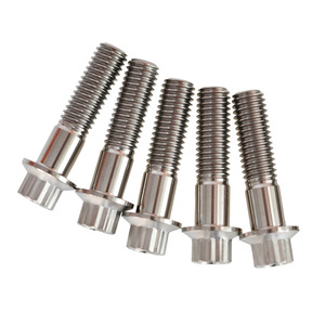 Bu lông Titan GR5 cho xe máy thép không gỉ cấp 10.9 mặt bích bu lông M6 M8 M10 bu lông mặt bích 12 điểm - Product Image 6