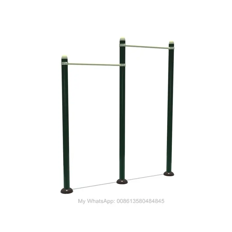 Parkı egzersiz istasyonları açık spor ekipmanı oyun alanı pull up bar QX-091A