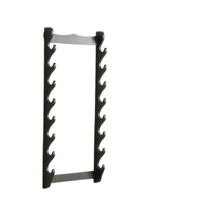 Organisateur d'affichage mural en bois de 8 étages pour <span class=keywords><strong>Katana</strong></span> Sword Flute Fishing Rod Wall Storage - Product Image 2