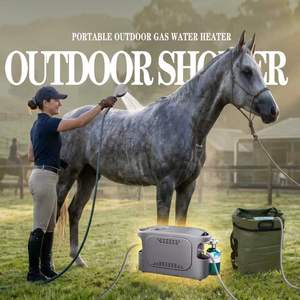 <span class=keywords><strong>Calentador</strong></span> de Ducha Portátil para Exteriores, Impermeable, con Intercambiador de Calor de Cobre, <span class=keywords><strong>Calentador</strong></span> de <span class=keywords><strong>Gas</strong></span> con Clasificación IPX5 para Autocaravanas, Automóviles y Uso Doméstico - Product Image 2