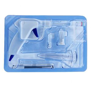 Dispositivo Colorectal da ligadura, dispositivo da ligadura do hemorrhoid, 4 wires + 4 rings elásticos do anel de borracha, uso estéril da clínica do hospital - Product Image 1