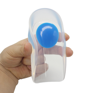 Soulagement de la douleur au pied talon Flexible éperon tendon d'achille semelle <span class=keywords><strong>Silicone</strong></span> talon tasse talon coussin - Product Image 2