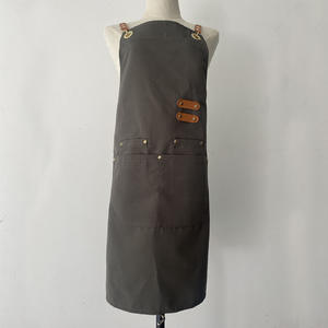 Tablier de <span class=keywords><strong>cuisine</strong></span> personnalisé, tablier de salon, tablier de chef, tablier de barista, tablier de barbecue, tablier de coiffeur pour femmes et hommes, tablier de restaurant en toile - Product Image 4