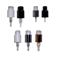 Pompe de traitement personnalisée en aluminium doré argenté 28mm tête de pompe à lotion pour les mains 27mm pompes de traitement des cheveux shampooing pour bouteille