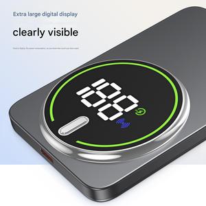 Tùy Chỉnh Siêu Mỏng 5000MAh 10000MAh Từ Ngân Hàng Điện 15W Nam Châm Không Dây Sạc Pd20W Nhanh Chóng Sạc Mỏng Pin Bên Ngoài - Product Image 5