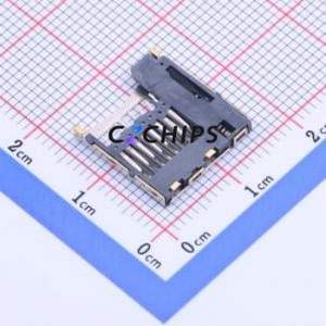 HYCW19-TF09-205B SD Card / Memory Card Connector SMD Connector Self-Return Type MicroSD Card (TF Card) Card Holder With - Product Image 2
