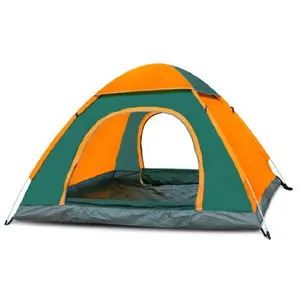 suppliers portable waterproof automatic pop up tent 2-4 person beach hiking camping tent outdoor