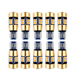 Luz LED T10 12V para Auto, Luz de Señalización Naranja Ámbar, Luces de Posición, Luces de Ciudad, Bombilla LED T10 168 194 3030 W5W 19SMD, Blanco, Azul Hielo - Product Image 2