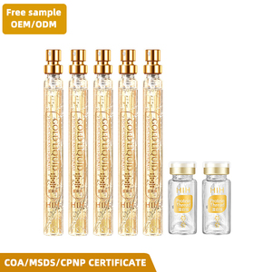 Hàn quốc không có kim mặt vàng elastin dòng protein huyết thanh hòa tan hấp thụ protein lụa thắt chặt mặt nâng Collagen chủ đề - Product Image 4