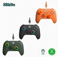 Controlador con Cable 8Bitdo Ultimate C para Xboxes, Joysticks con Efecto Hall, Compatible con Series X | Control de Juego para S/One/Windows 10/11