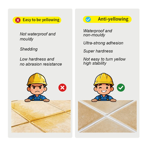 Sellador Impermeable Antimoho OEM ODM, Relleno de Juntas Autoadhesivo con 5 Años de Garantía, <span class=keywords><strong>para</strong></span> Cocina, Baño, Piso, Balcón, Epoxi, Lechada <span class=keywords><strong>para</strong></span> Azulejos - Product Image 4