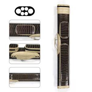 Borsa stecca in pelle da biliardo 2B4S 1/2 vecchio stile di vendita calda - Product Image 3