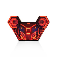 Pantalla LED para Cabina de DJ, Forma Irregular Personalizada, a Todo Color, para Discoteca, Música Electrónica, Mesa de DJ con Pantalla LED