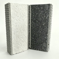 Panneaux muraux extérieurs isolés en EPS écologiques, revêtus de ciment, isolation thermique, ignifuges, insonorisants, panneaux sandwich pour bâtiments