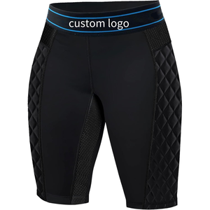 Boxer della biancheria intima con tasca della tazza per gli uomini di Baseball Football MMA giovani ragazze donne compressione imbottita pantaloncini scorrevoli - Product Image 5