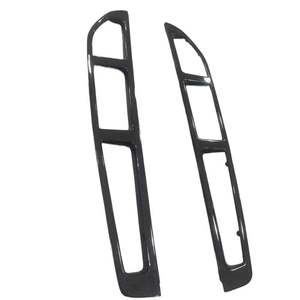 Puerto de refrigeración de la cubierta del motor para 2007 <span class=keywords><strong>F430</strong></span> <span class=keywords><strong>F430</strong></span> Spider 2007 cubierta de refrigeración deportiva convertible (PAR) CF tejido liso de fibra de carbono - Product Image 1