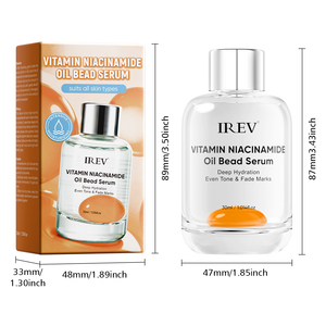 Suero de Vitamina C y Niacinamida en Perlas, Marca Privada OEM, Antioxidante, Iluminador, Calmante e Hidratante para la Piel, 30 ml - Product Image 6