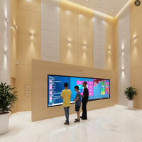 Écran tactile infrarouge LED personnalisé de 52 pouces avec interface USB pour système de commande de chansons KTV, affichage interactif haute définition