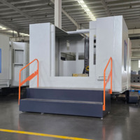 Centre d'usinage horizontal HMC630, machine de fraisage CNC, contrôleur Fanuc, 4 axes, moyenne capacité, broche BT50, haute précision