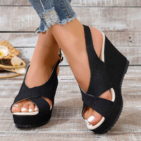 Sandales pour femmes en gros directement de l'usine, sandales à plateforme pour femmes, sandales de créateurs pour femmes