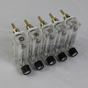 Giá thấp Bảng điều chỉnh rotameter không khí nước xách tay Acrylic O2 oxy y tế đo lưu lượng - Product Image 2