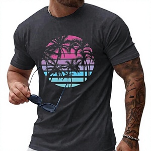 Unisex Cotton/<b>Bamboo</b> Fiber Long Loose Sporty T-shirt 260g <b>Yarn</b> Dyed Knitted Fabric Blank Print Design - Product Image 2