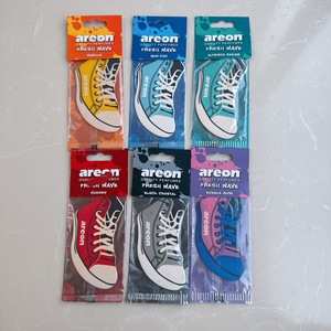 Pastilles parfumées Areon pour la maison et la voiture, design chaussure, élimination des odeurs, huile essentielle importée haute concentration - Product Image 2