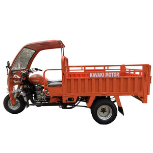 Para KAVAKI, nuevo triciclo volquete de cinco ruedas, motocicleta de combustible, tipo de cuerpo abierto/cerrado, Moto, fabricante de tres ruedas para venta al por mayor - Product Image 5
