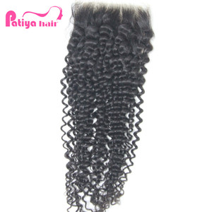 Pre ngắt bé tóc 5*5 đóng cửa ren phía trước bán buôn sâu xoăn Peru tóc con người 5x5 Trong Suốt Mỏng rõ ràng HD ren đóng cửa - Product Image 3