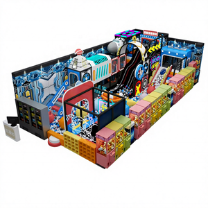 Aire de jeux intérieure personnalisée de grande taille sur le thème de la technologie, espace de jeu pour enfants, installations de divertissement commerciales, <span class=keywords><strong>prix</strong></span> compétitif - Product Image 3