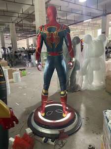 Figura de acción de <span class=keywords><strong>Marvel</strong></span> <span class=keywords><strong>Legends</strong></span>, estatua de <span class=keywords><strong>Iron</strong></span> Spider-<span class=keywords><strong>Man</strong></span> de tamaño real, escultura de resina, figuras coleccionables de Spiderman - Product Image 2