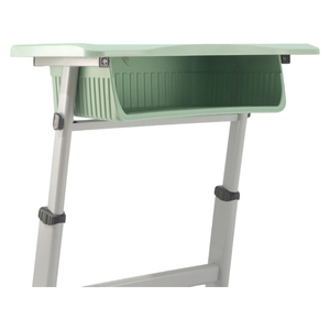 Meubles scolaires professionnels modernes, confortables, écologiques et durables fabriqués en Chine, ensemble de bureau et de chaise pour étudiants pour une utilisation en classe - Product Image 6