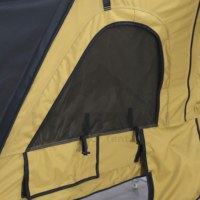 Tente de toit rigide RTT en aluminium, polyester 280G, Oxford 420D, 2 personnes, tout-terrain, camping en expédition