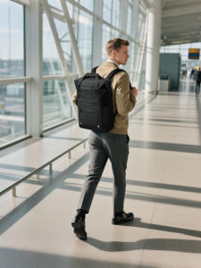 OZUKO 9660 2025 модный мужской рюкзак большой емкости для ноутбука Водонепроницаемый Оксфордский Материал USB деловая сумка для путешествий - Product Image 6