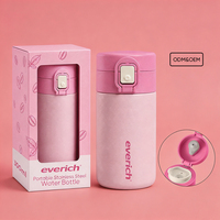 Bouteille en acier inoxydable 300 ml à boire directement, avec verrou de sécurité, couleur et logo personnalisables, idéale pour les souvenirs – Meilleures ventes