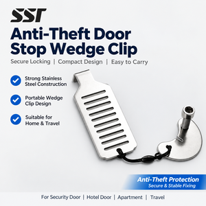 <b>Door</b> <b>Lock</b> Security for Travel Heavy Duty Portable <b>Door</b> <b>Lock</b> Stoppers Apartment Hotel <b>Door</b> Jammer <b>Lock</b> Stoppers Latch Device - Product Image 1