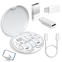 Nuevo Producto: Cable de Carga Rápida Multifunción de 60w para Teléfono, 5 en 1, con Caja de Almacenamiento, Juego de Cables de Datos, Cable de Carga para Teléfono, Cable de Datos USB