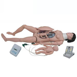 Mannequin d'accouchement grandeur nature et de <span class=keywords><strong>formation</strong></span> aux premiers secours de la mère et du bébé, modèle d'urgence pour l'accouchement maternel et néonatal - Product Image 2