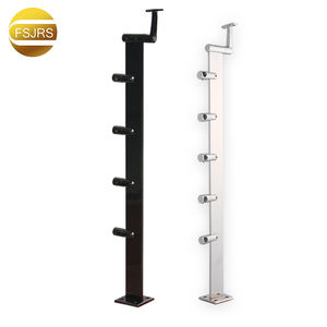 Cầu Thang Bằng Thép Không Gỉ Hiện Đại Cầu Thang Cầu Thang Lan Can Tay Vịn Lan Can Thiết Kế Cho Ban Công Cầu Thang Bài Viết - Product Image 1